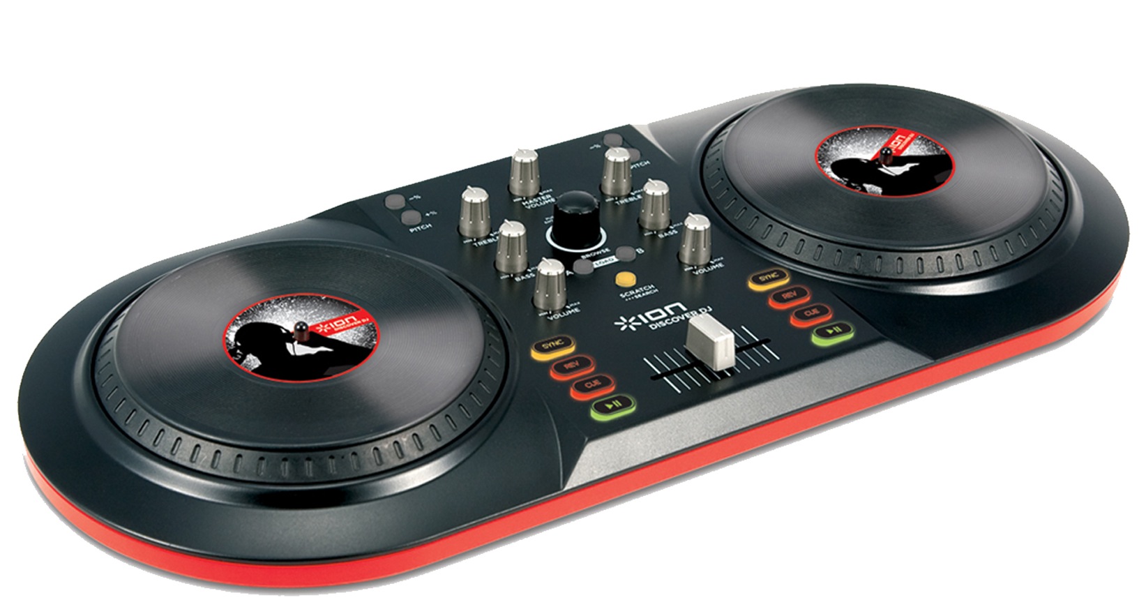 The ION Audio iCUE 3 controller is great fun for learning the basics of DJing.