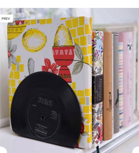 Vinyl Bookend