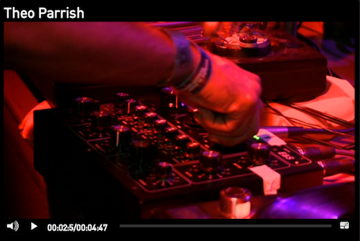 Theo Parrish Video Theo Parrish Video