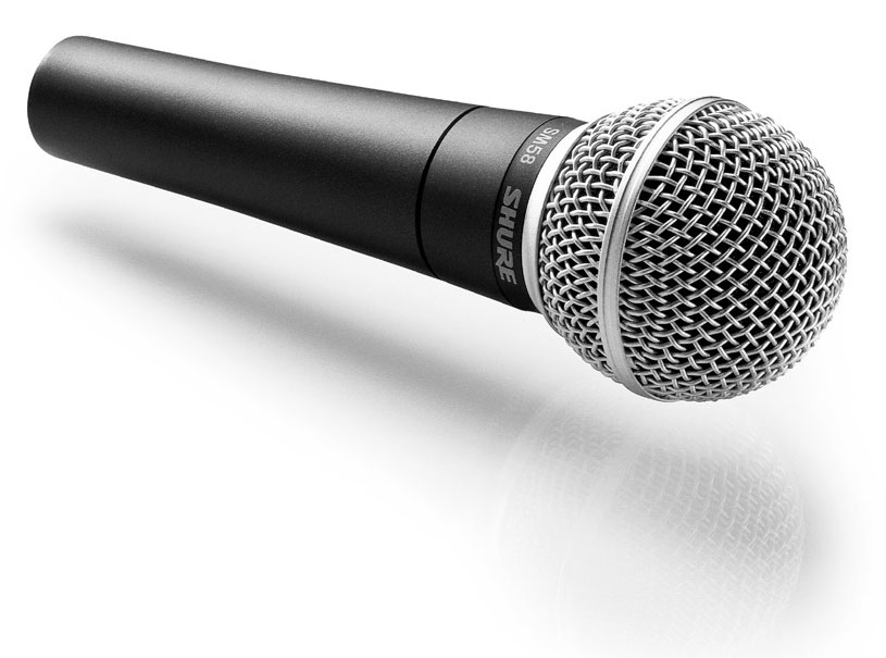 Shure SM58 - the industry standard vocal microphone for generations.