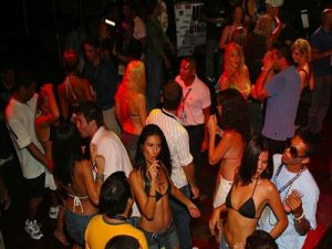 Half-full dancefloor