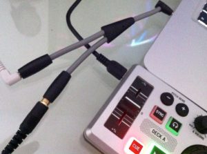 Numark DJ2GO plus splitter cable Numark DJ2GO plus splitter cable