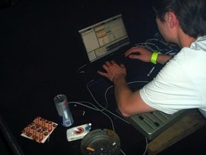 Controllerism DJ booth Controllerism DJ booth