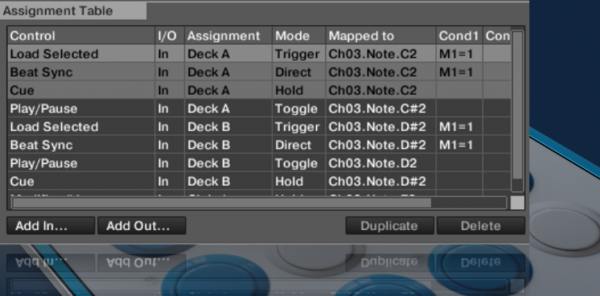 Midi Fighter mapping