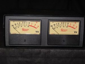 Old school VU meters Old school VU meters