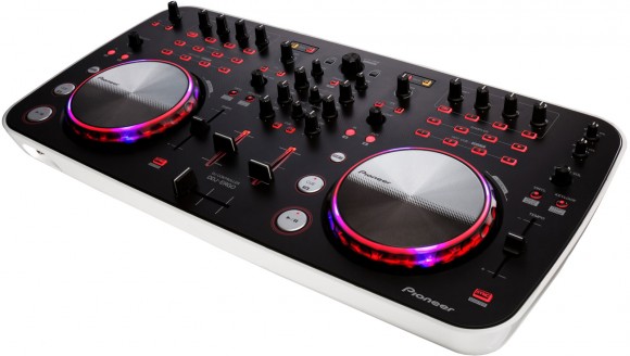 The Pioneer DDJ-ERGO-V brings sharp consumer styling to the company's DJ controller range.