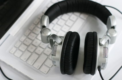 Laptop headphones