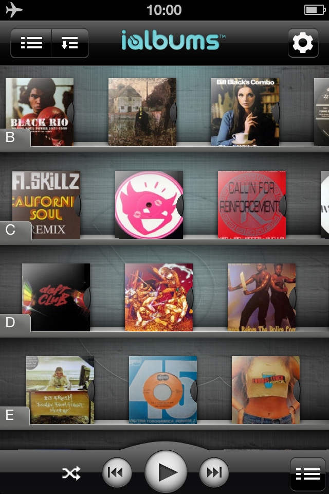 iAlbums Album View iAlbums Album View