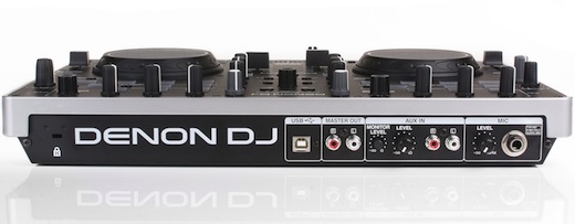 Denon DJ MC2000 rear