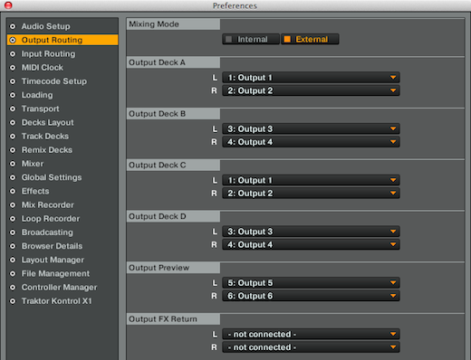 Traktor Audio routing possibilities Traktor Audio routing possibilities