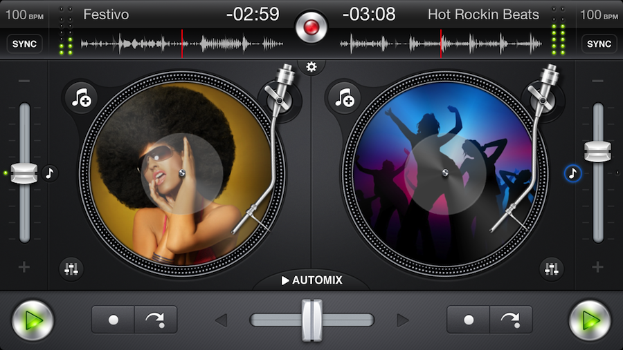 djay iPhone 5's new look djay iPhone 5's new look