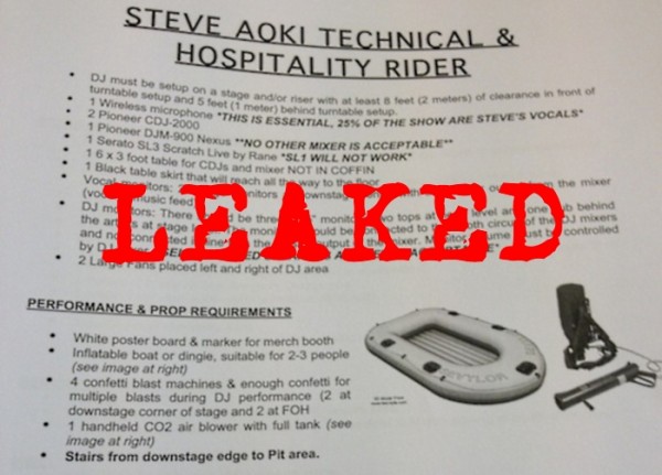 Steve Aoki rider Steve Aoki rider