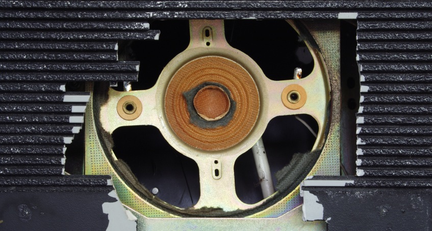Damaged speakers