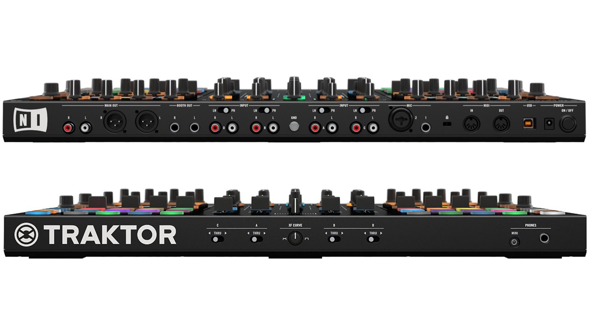 Traktor S8 Front and Back