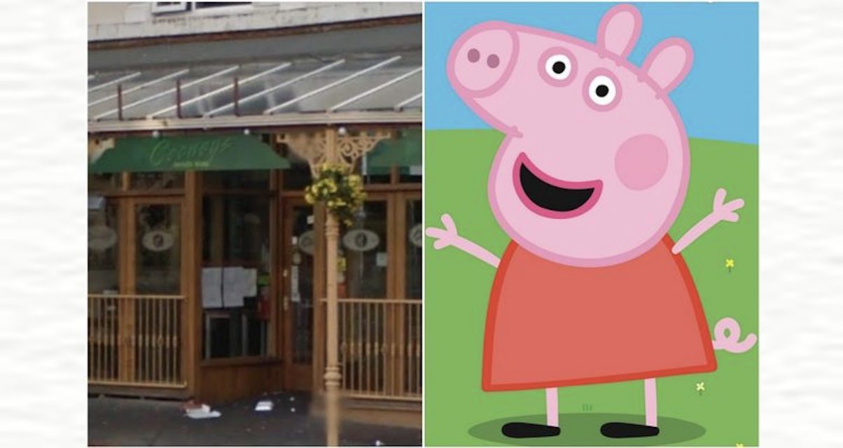 A pig walked into a bar...