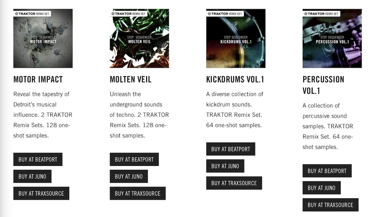 The sets can be bought at Beatport, Traxsource and Juno.