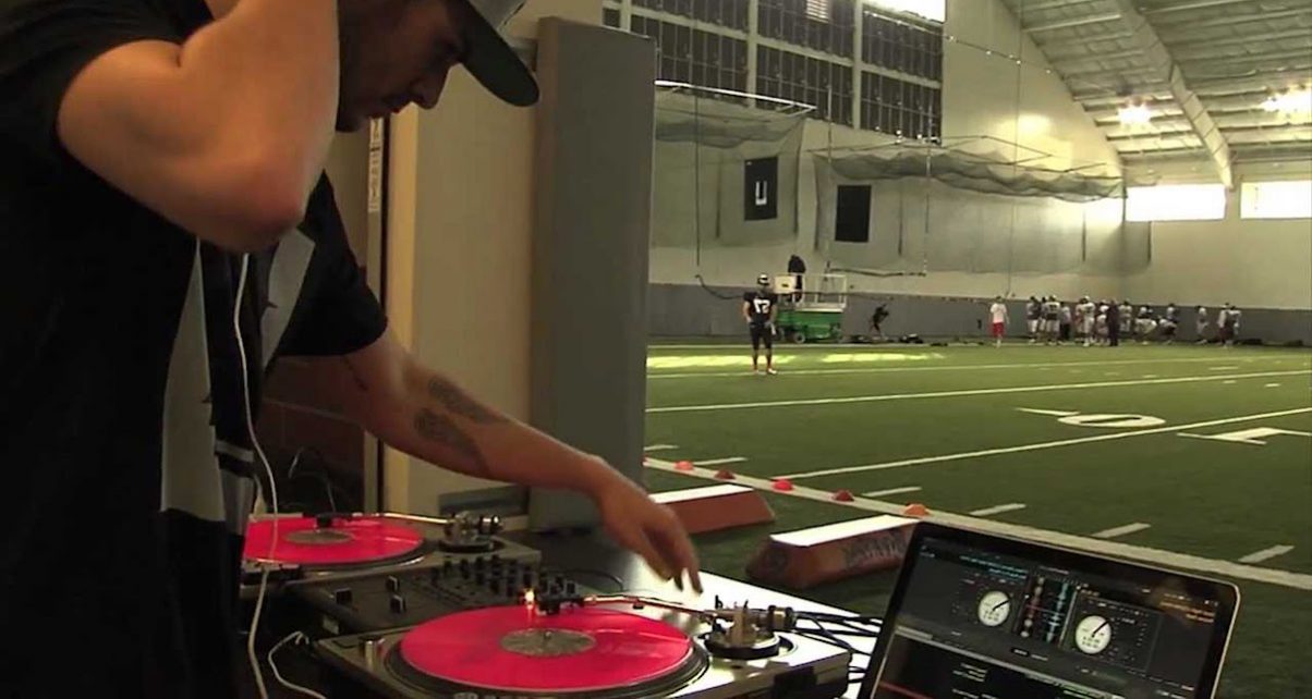 College DJ football