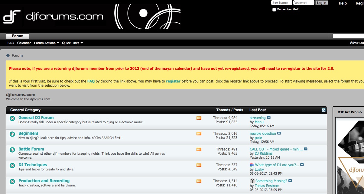 I managed to get myself invited to play at a few house parties by being active on forums.