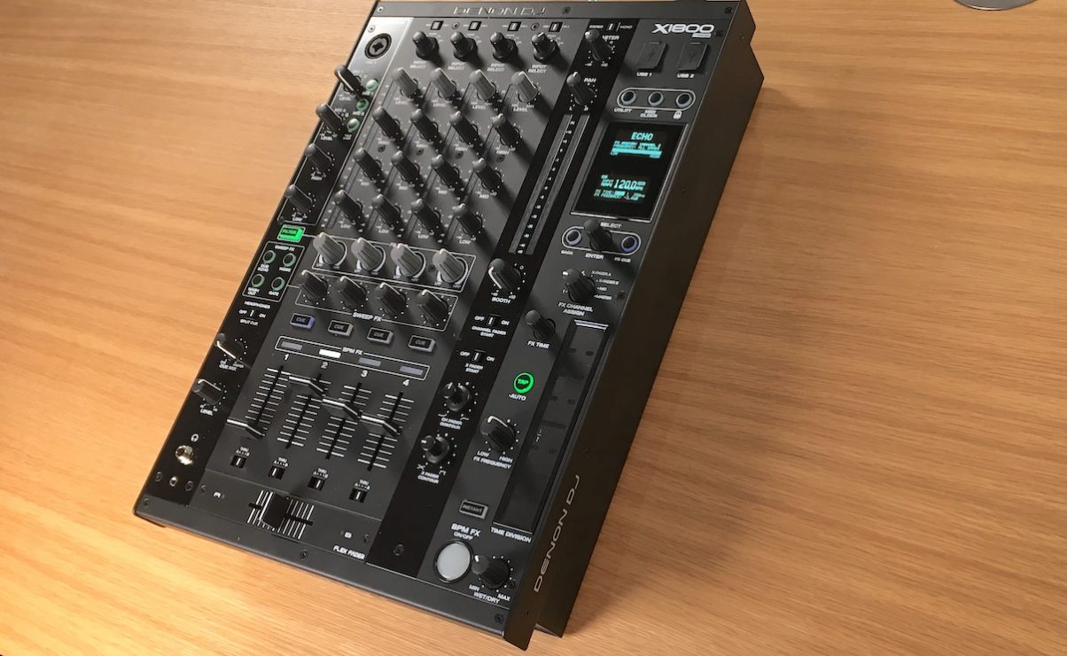 Denon DJ X1800 Prime Mixer Review - Digital DJ Tips