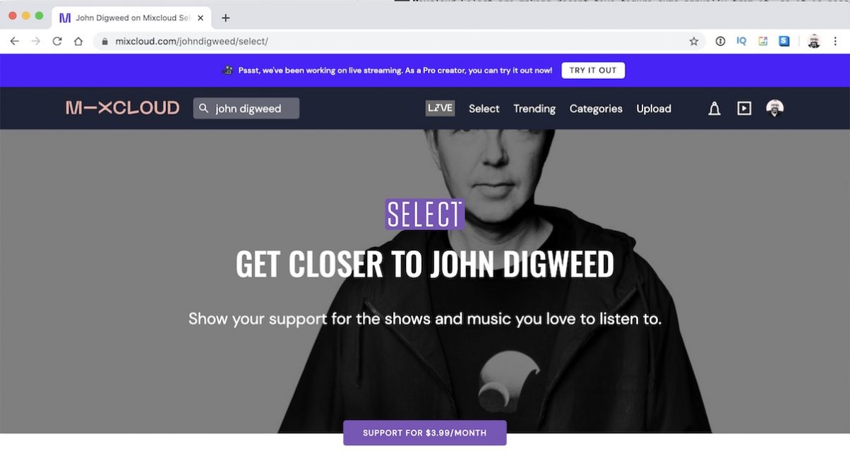 john digweed mixcloud