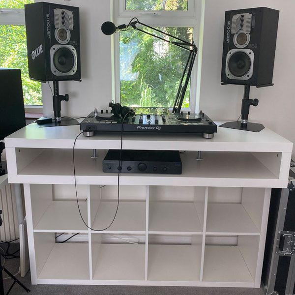 right height for DJ desk