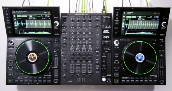 Pro Denon DJ Prime setup