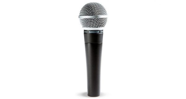 Shure SM58 handheld microphone